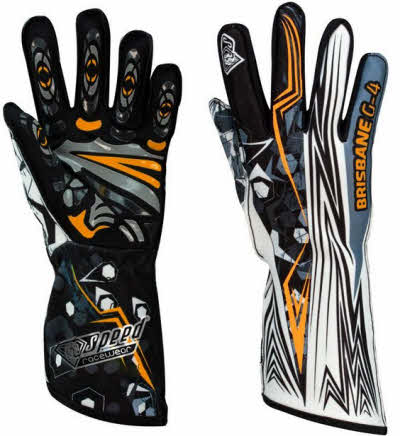 Kart Race Handschoenen Speed Brisbane