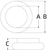 achteraslager voor 40mm achteras
