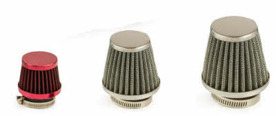luchtfilters voor de kart