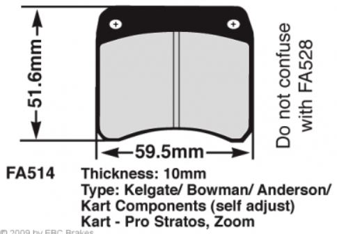 4x A01S Hydraulische Fatbike Remblokken - Fatbike Banden 4x A01S Hydraulische Fatbike Remblokken - Fatbike Banden