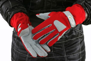 speed handschoen rood 2